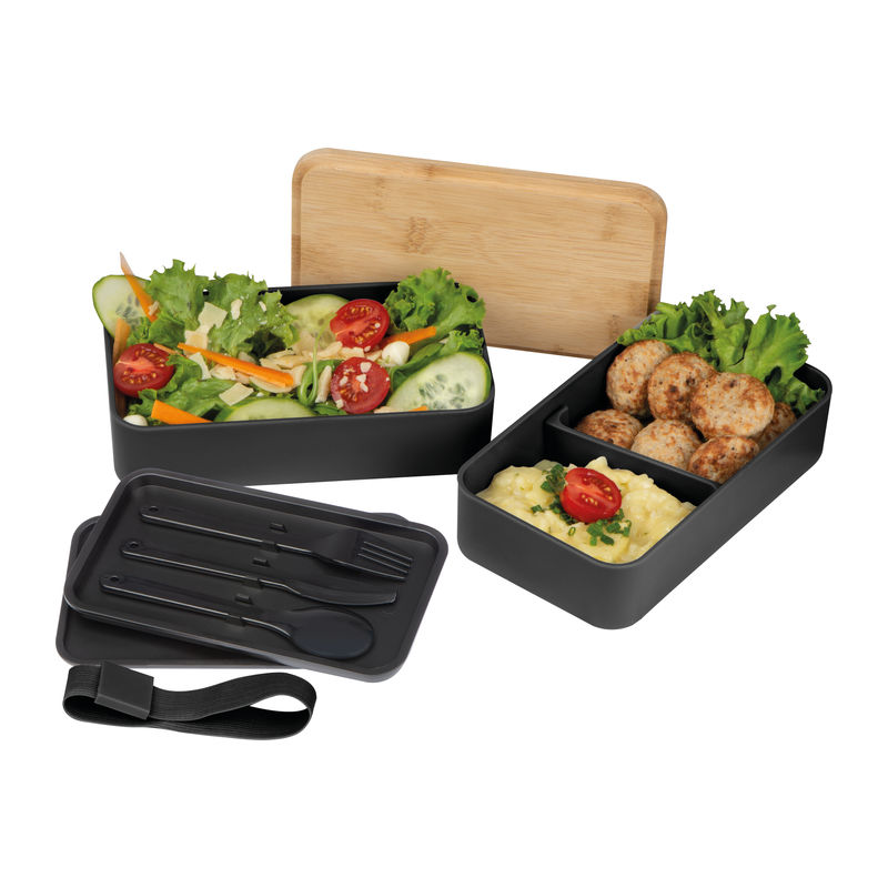 Két részes ételhordó, 600 ml